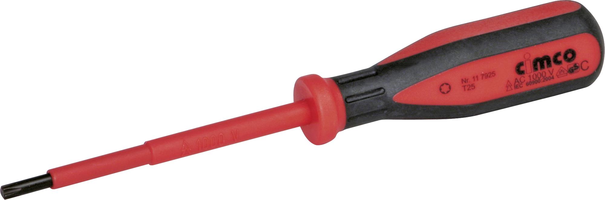 Tournevis Torx T25×100mm VDE 1000V 195mm