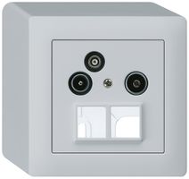 AP-Antennendose R/TV-Daten kallysto HMS 2GHz 4dB hellgrau