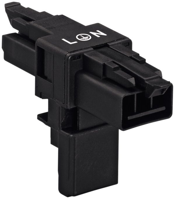 Distributore T WAGO 3L 1×spina/2×prese ne 16A 250V cod.A 3.leva d.bloccaggio