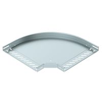 Bogen BET RB 90° 35×300mm Stahl bandverzinkt