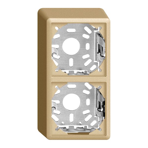 Cappa con piastra di base 54/39mm per combinazioneFX verticale/orizzontale sand