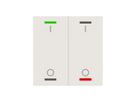 Pulsante KNX RGBW INS MDT BE-TAL600211.B1 2t/4a bianco op. "I/O"