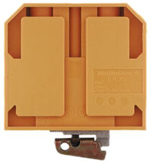 Schutzleiter-Reihenklemme Weidmüller EK Schraubanschluss 35mm² TS32 gelb/grün
