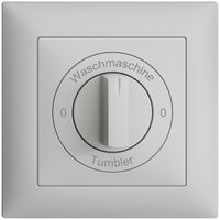 Kit front. 0-Waschmaschine-0-Tumbler EDIZIOdue 88×88mm gris clair