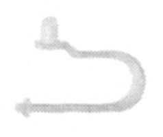 Türscharnier Weber weiss VG