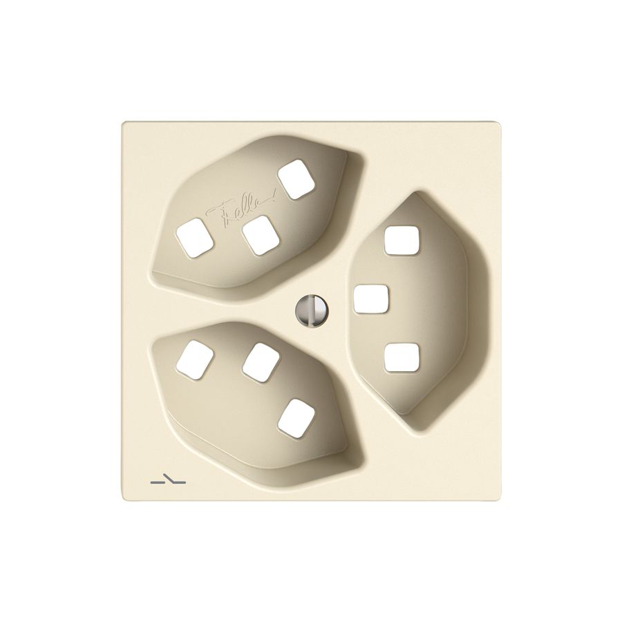 Kit di montaggio EDIZIO.liv SNAPFIX® per presa 3×T23 separata cr