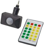 Bewegungsmelder ELBRO CCT nachträglich einbaubar mit Fernbedienung schwarz