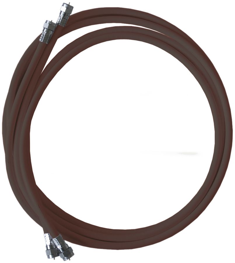 Anschlusskabel-Set WISI SD06B0150 MK95C FM-FM 2×1.5m, braun