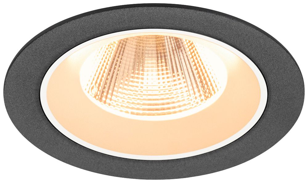 Downlight LED SLV NUMINOS M 12W 1700lm 2700K NB DALI Ø105×68mm ne/bi
