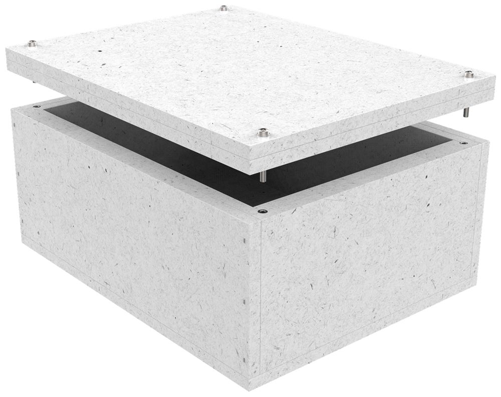 Scatola INS Spotbox Feuerbox 400 EI60 410×310×160mm