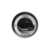 Frontset 0-Hand-0-Automat schwarz für Drehschalter FH