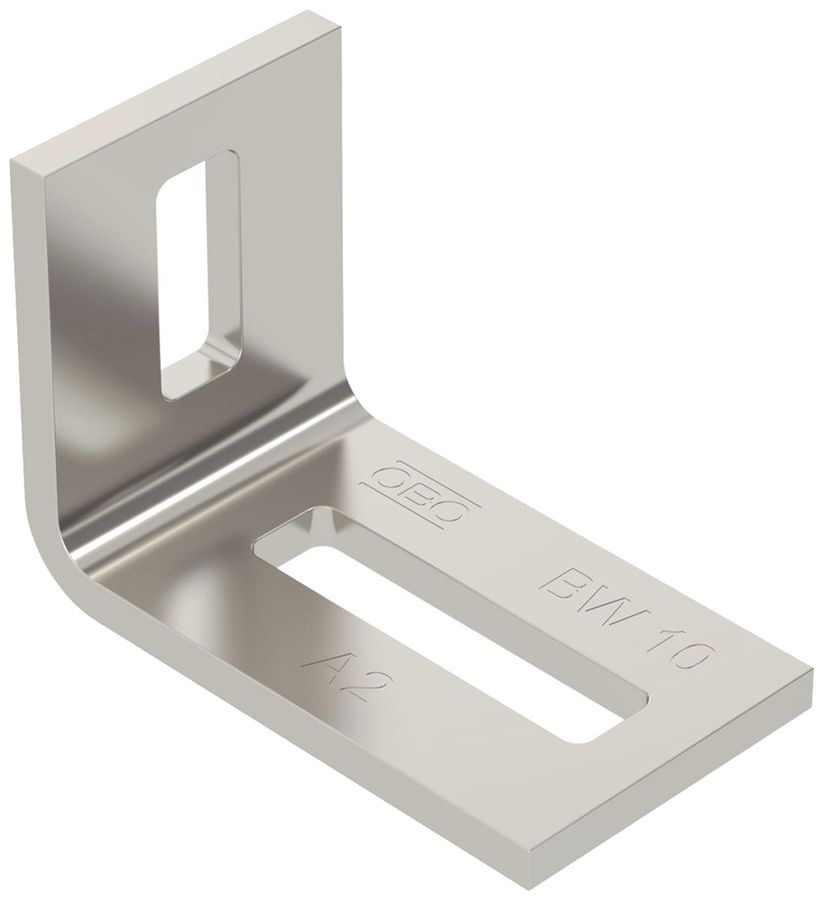 Équerre de fixation Bettermann BW 10 A2 70×50×40mm A2 1.4301 2B