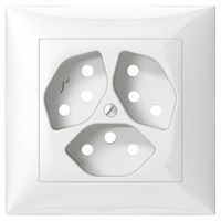 Kit frontal SIDUS B pour 3×T13/1 blanc brillant