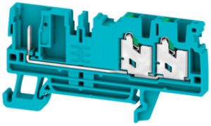 Morsetto di passaggio componibile WM SPGTB 2.5 FT 3C/1 BL 2.5mm² 2×1 DIN35 bl