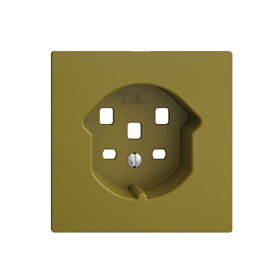 Placca frontale EDIZIOdue 25 olive