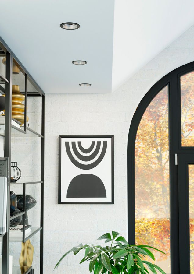 EB-Spot Eglo YEBRA-Z 1×4.9W 0…490lm 2700…6500K DIM Ø68mm anthrazit