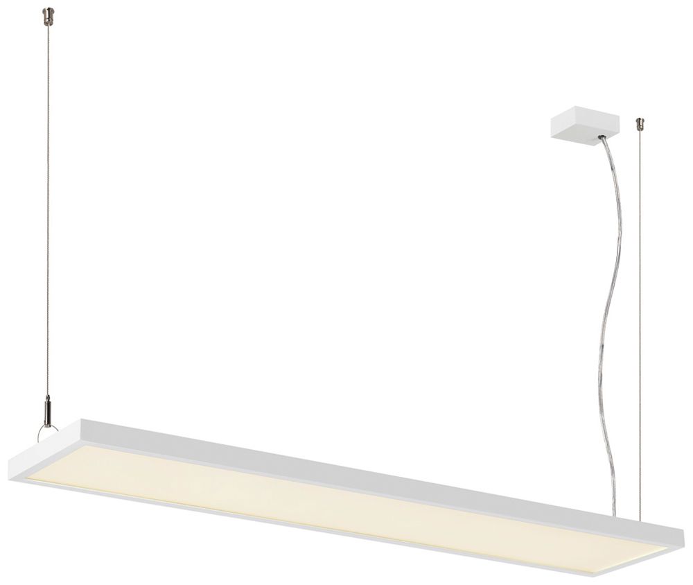 LED-Pendelleuchte SLV WORKLIGHT PRO 120 50W 6100lm 4000K DALI weiss