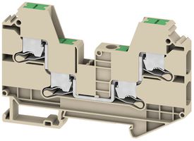 Borne de passage joignable WM SL4C 0.5…10mm² 41A/1000V snap-in DIN35 be