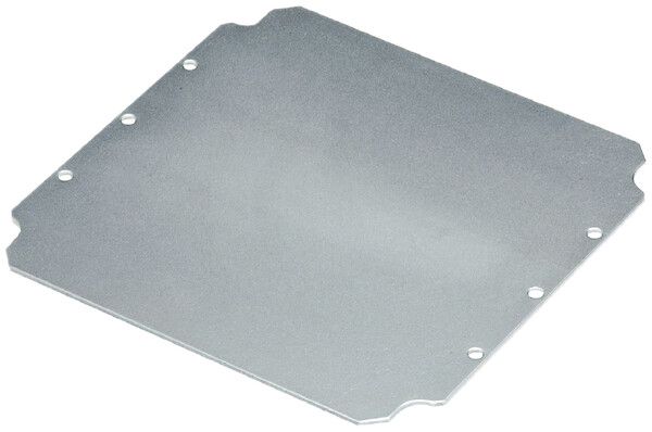 Placca di montaggio Weidmüller POK MOPL 233×238×1.5mm lamiera d'acciaio zincato