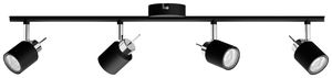 Spot Philips Meranti GU10 4×35W 674×150mm schwarz