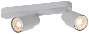 Spot SLV PURI 2.0 Tube CW GU10 2×6W DIM 258×42×138mm grau