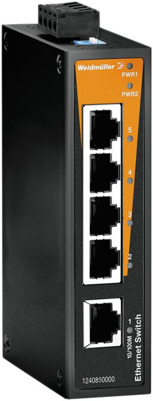 Switch WM IE-SW-BL05T-5TX, 5×RJ45 FE unmanaged