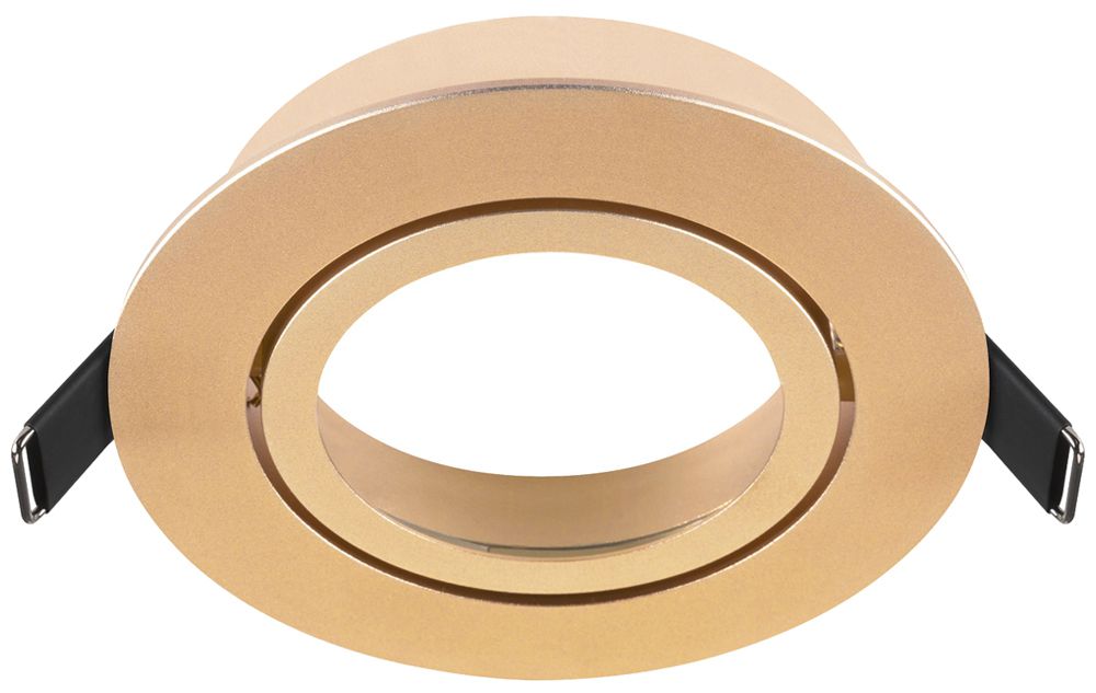 Einbaurahmen SLV NEW TRIA 95 Aluminium Ø110×26mm Messing