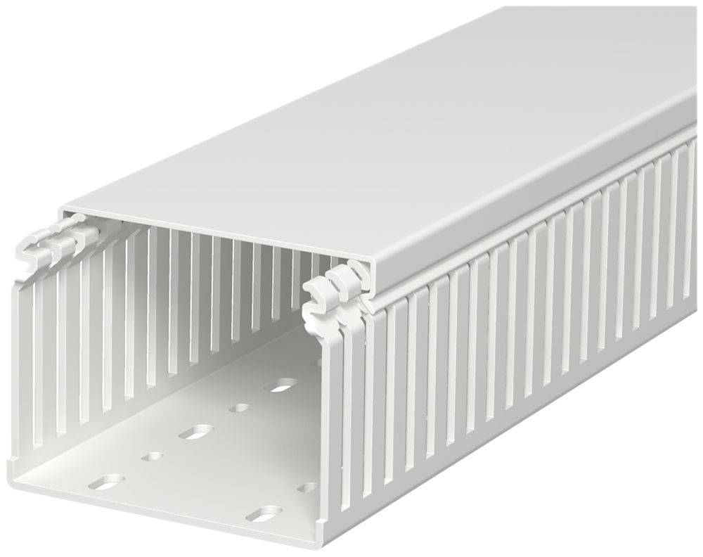 Verdrahtungskanal Bettermann LKVH 75×100mm halogenfrei hellgrau
