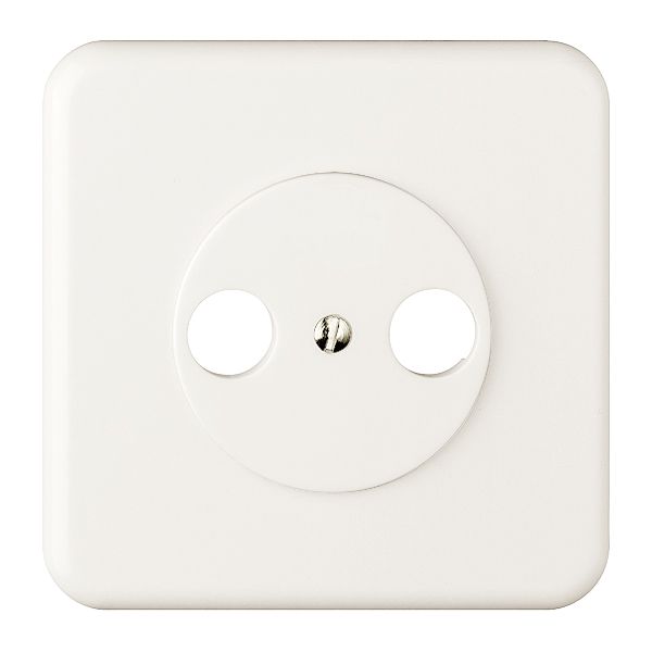 Frontset FH zu Datendose weiss