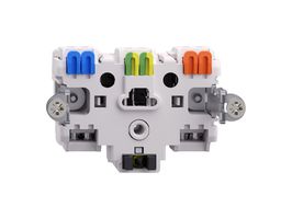 Einsatz Steckdose FH T13 mit LED grün