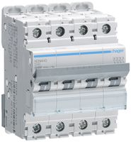 Leitungsschutzschalter Hager MCB 4P 415V Typ D 40A 10kA Icu 15kA 4TE