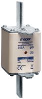 NH-Sicherung Hager DIN3 400VAC 355A gG/gL Doppelkennmelder rostgeschützt