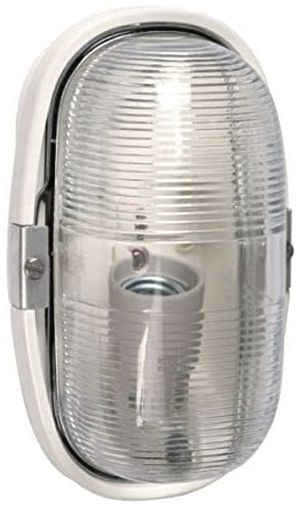 Armatura ovale 75W E27 IP55 senza griglia