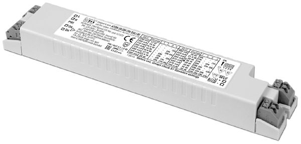 Convertitore LED TCI ATON 30 DALI-2 BI, 30W, 250…700mA, 179×30×21mm