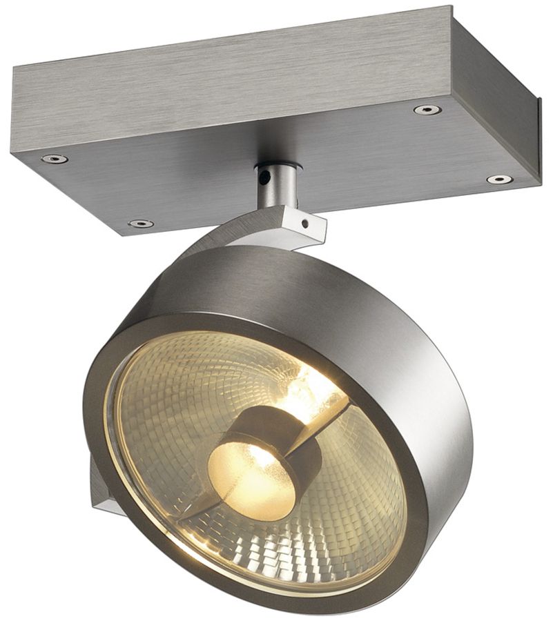 Deckenleuchte SLV KALU, GU10 75W IP20 Aluminium gebürstet