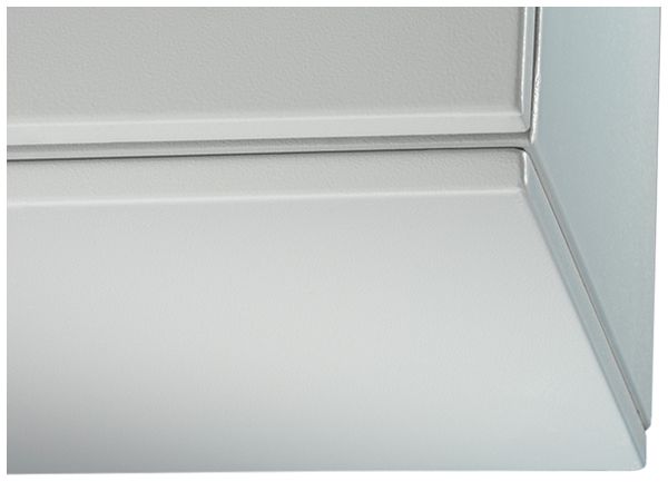 Deckel Rittal CM 6730.100 Bodenblech für TopPult 600×500×24.5mm grau