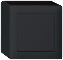 AP-Blindabdeckung kallysto schwarz ohne Schraube