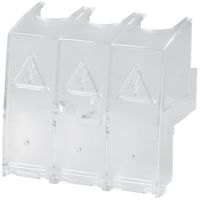 Couvre-bornes Eaton TS3R9CV 3 pôles 26×30×53mm matière synthétique transparente