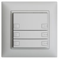 Pulsante KNX RGB INC EDUE FMI, 250mW, c.LED RGB, 6×pulsante, com.1×tasto, grc