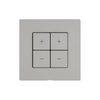 Bedienaufsatz zu Dimmer EDIZIO.liv Wiser SNAPFIX® 2K 4T hgu
