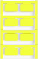 Marcatore per apparecchi Weidmüller MultiCard CC autoadesiva 15×27mm PA66 giallo