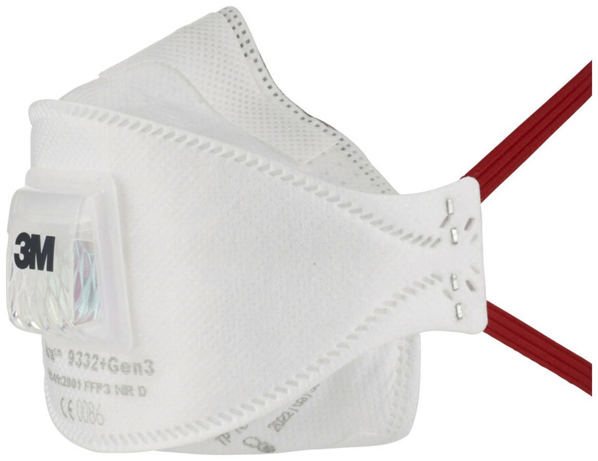 Schutzmaske 3M Aura 9332+Gen3 Klasse FFP3 NR D