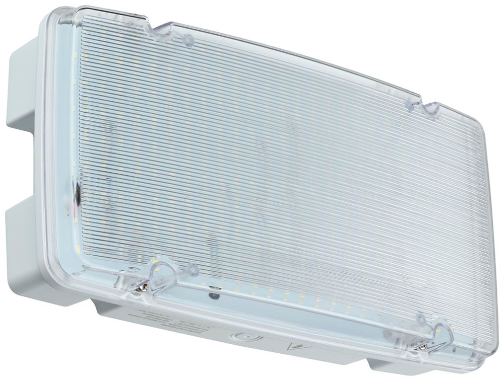 LED-Sicherheitsleuchte Philips EM154C IP65 10W 1587lm 6500K bat 3h ST 321×167mm