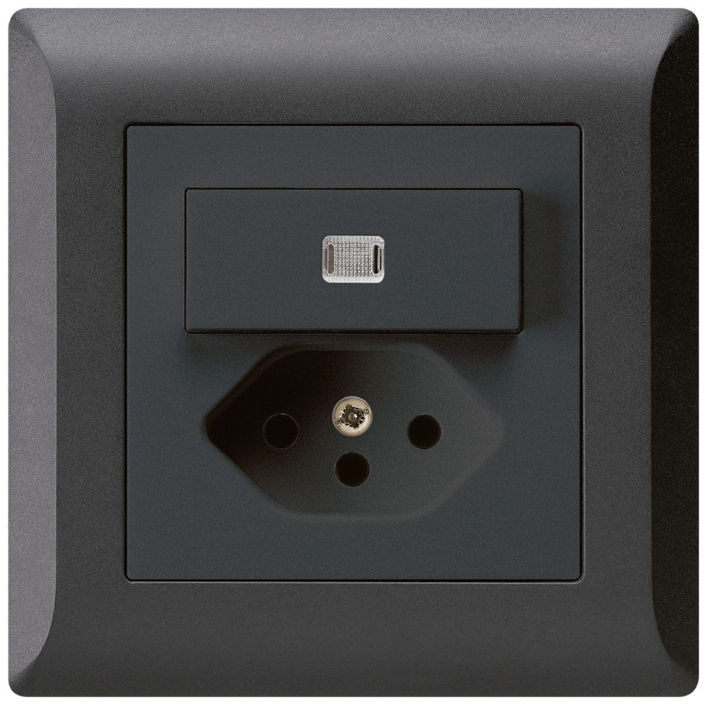 UP-Leuchtkombination 3/1P+T13 schwarz kallysto.line