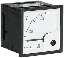EB-Voltmeter ISKRA FQ0307 500 VAC, 500V (AC), Klasse 1.5, 72×72mm