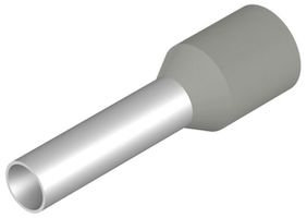 Estremità di cavo Weidmüller H isolata 4mm² 12mm grigio sciolto