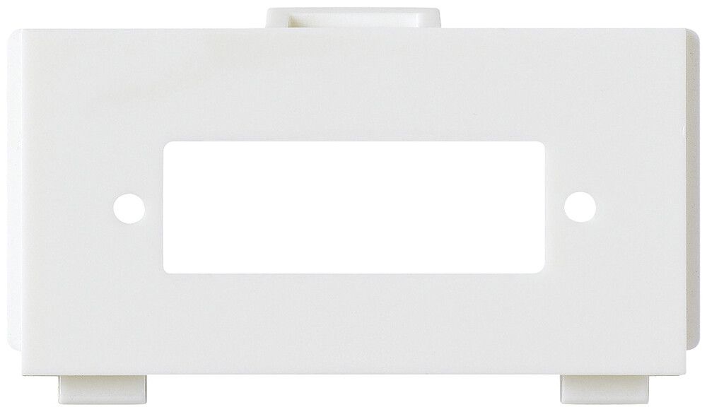 Modulo multimedia M3 FO vuoto per 1 SC Duplex bianco