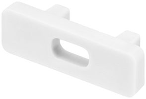 Capot de fermeture Tridonic ACL matière synthétique gris a.passe-câble