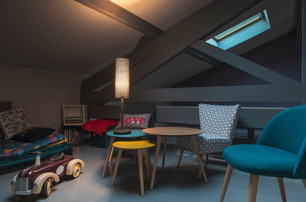 Tischleuchtenfuss SLV FENDA, E27 60W schwarz