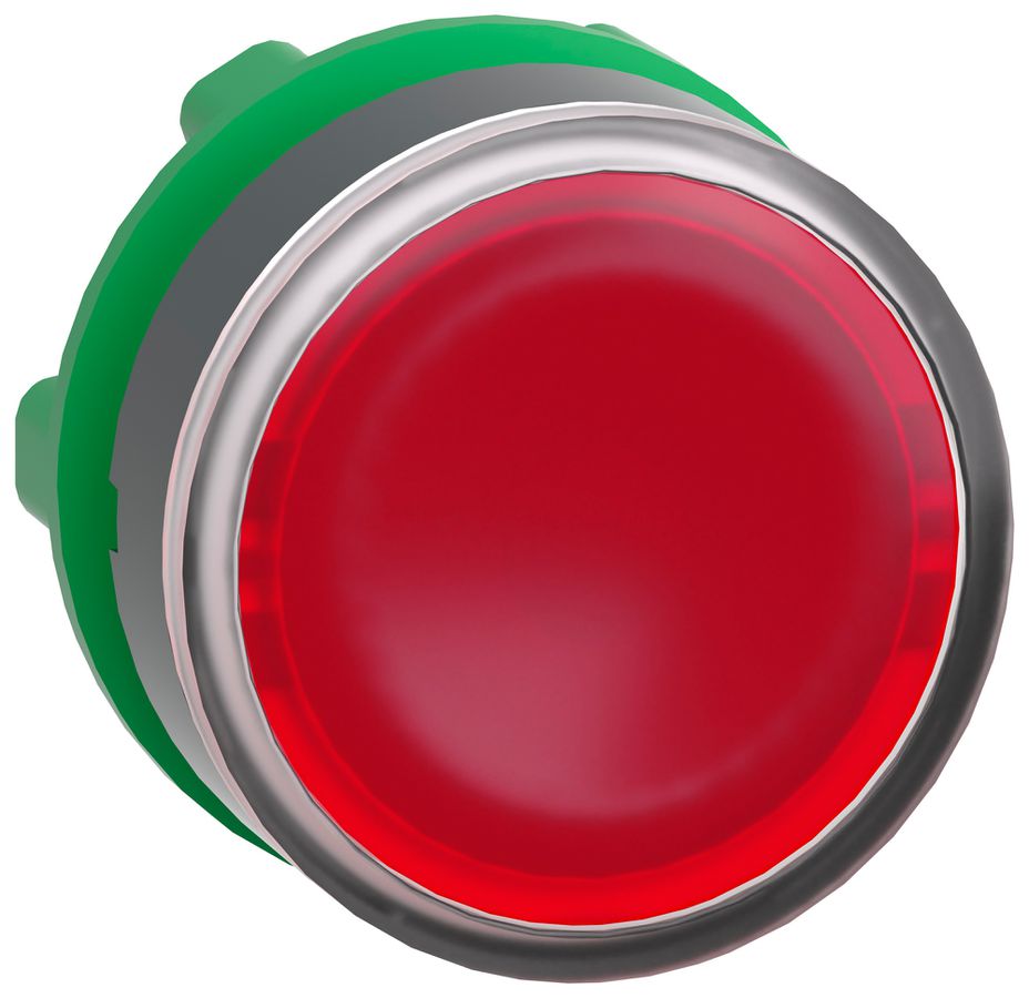 Leuchtdrucktastervorsatz Harmony XB5 rt Ø22.5mm flach